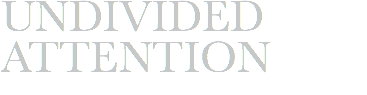 UNDIVIDED
ATTENTION